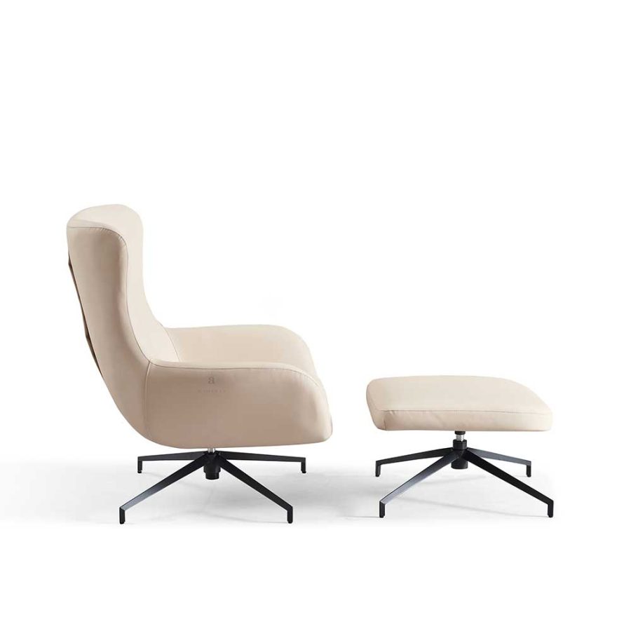 Mia Chair and Ottoman - Image 5