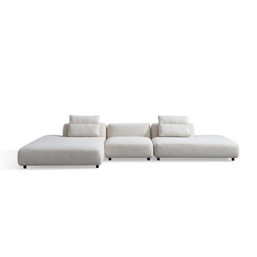 Willow Sofa Set with Ottoman