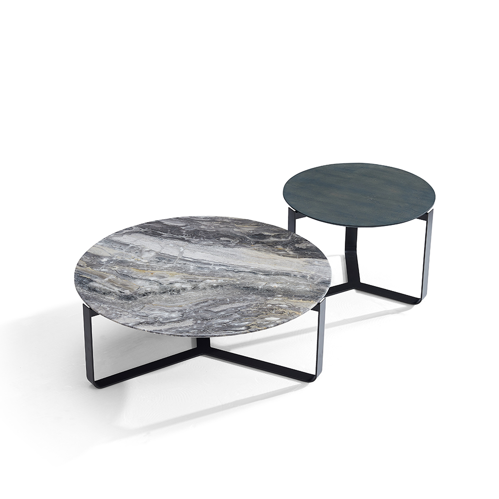 Ava Marble Coffee Table Set