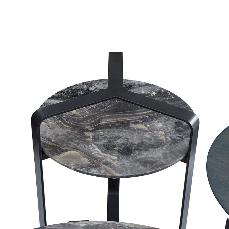 Ava Marble Coffee Table Set