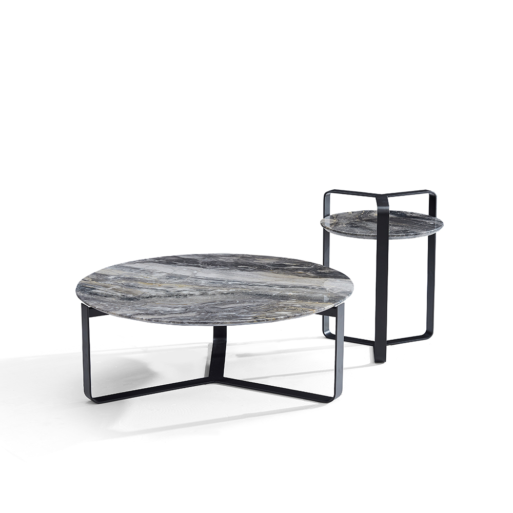 Ava Marble Coffee Table Set