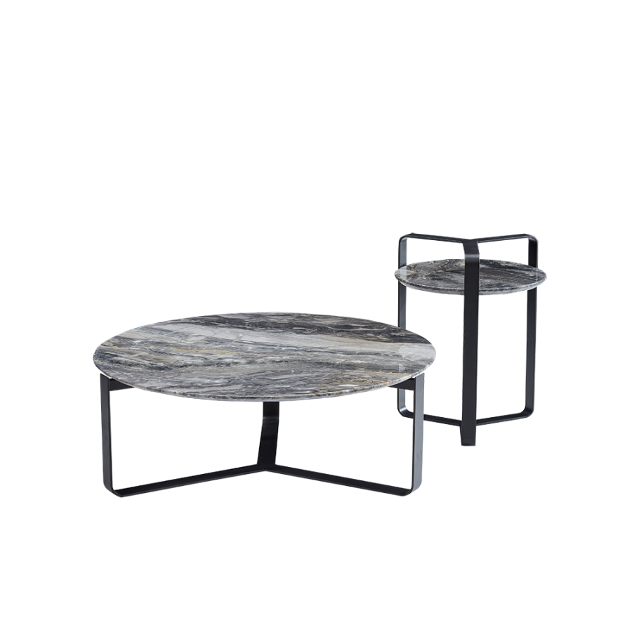 Ava Marble Coffee Table Set