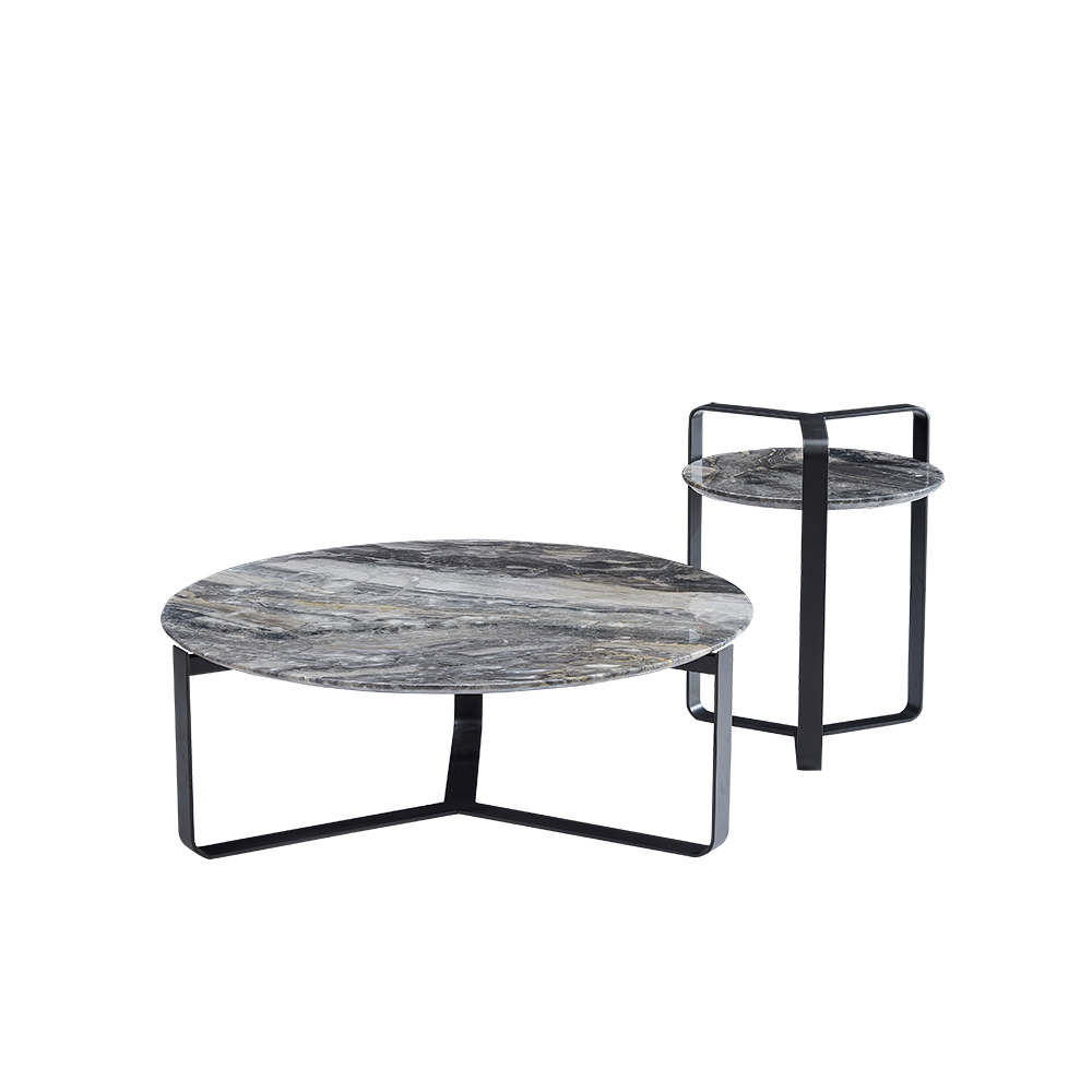 Ava Marble Coffee Table Set