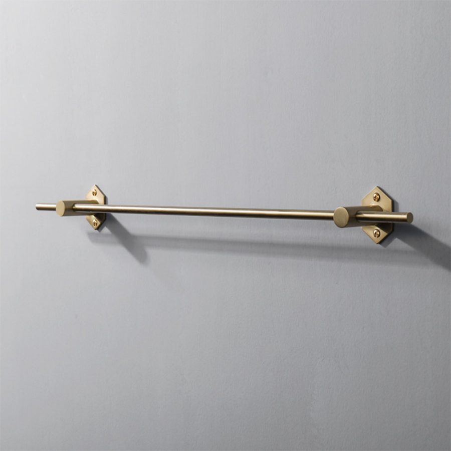 Galbert Brass Towel Bar - Image 2