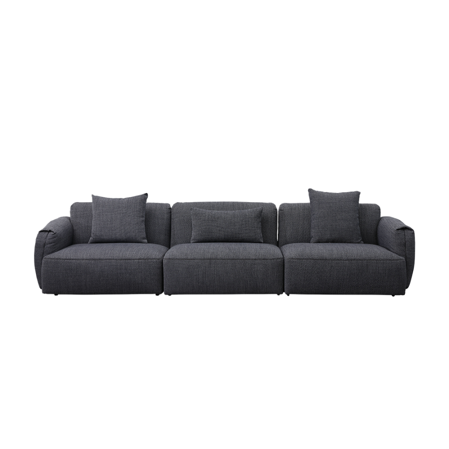 Noir Sofa 132"